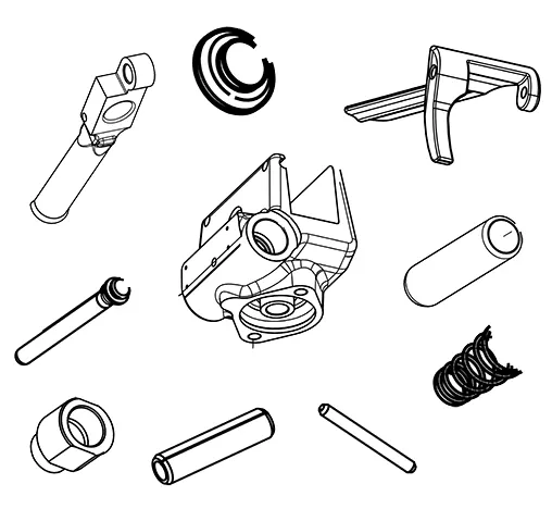 Handle, complete | 8311 0104 95